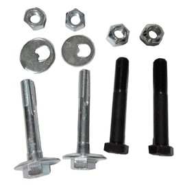 VHEUHZ 2 x eccentric screw set wishbone front 701407397C + 2x N90534002 wheel suspension screw washer M14 x 1.5 x 90 compatible with VW Transporter IV T4