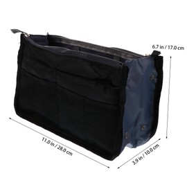Healvian Multi-Pocket Travel Bag Liner Cosmetics Storage Hanging Toiletry Bag for Travel