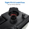 JDMON Engine Coolant Reservoir Tank w/Cap Replacement for 670031651 Replacement