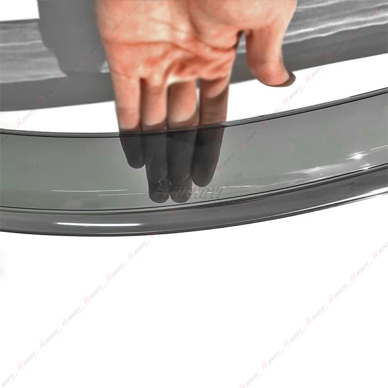 ZTT Smoke Tinted Window Deflector Wind Rain Guards For 2022-2024