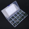 150 Pieces 100V 15 Value Film Capacitor Set 0.33nF-470nF Assorted