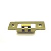 Brassed Strike Plates Single for Mortise Lock or Tubular Latch