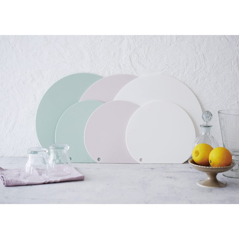 Ihara Planning Cutting Board, Smooth Anti-bacterial Cutting Board, Smoky Pink,