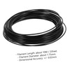 BUGUUYO Abs 1.75mm 10m Roll 3D Printing Material Black 3D