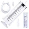 Large Capacity Plastic Syringe with 1m Tube,for Liquids, Oil or