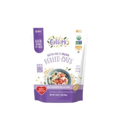 Oatsome Organic & Gluten-Free Quick Oats, Rolled Oats, 1 lb ( Select Your Type ) - Rolled Oats,