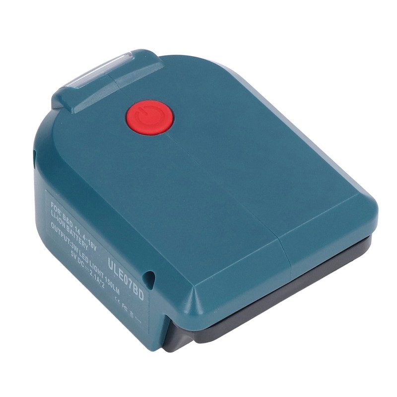 Battery Power Adapter Power Tool 2 USB LED Mobile Lights