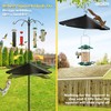 iBorn Squirrel Baffle for Bird Feeder Pole, 19.5” Oversized Squirrel