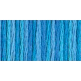 DMC 415 5-4022 Color Variations Pearl Cotton Thread, Size 5, 27-Yard, Mediterranean Sea