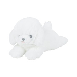 Ribuhaato 27109-11 Bichon Frise Mascot, Kuttobi Yori, Total Length Approx. 7.9 inches (20 cm), Dog, Fluffy, Armrest, Plush Toy