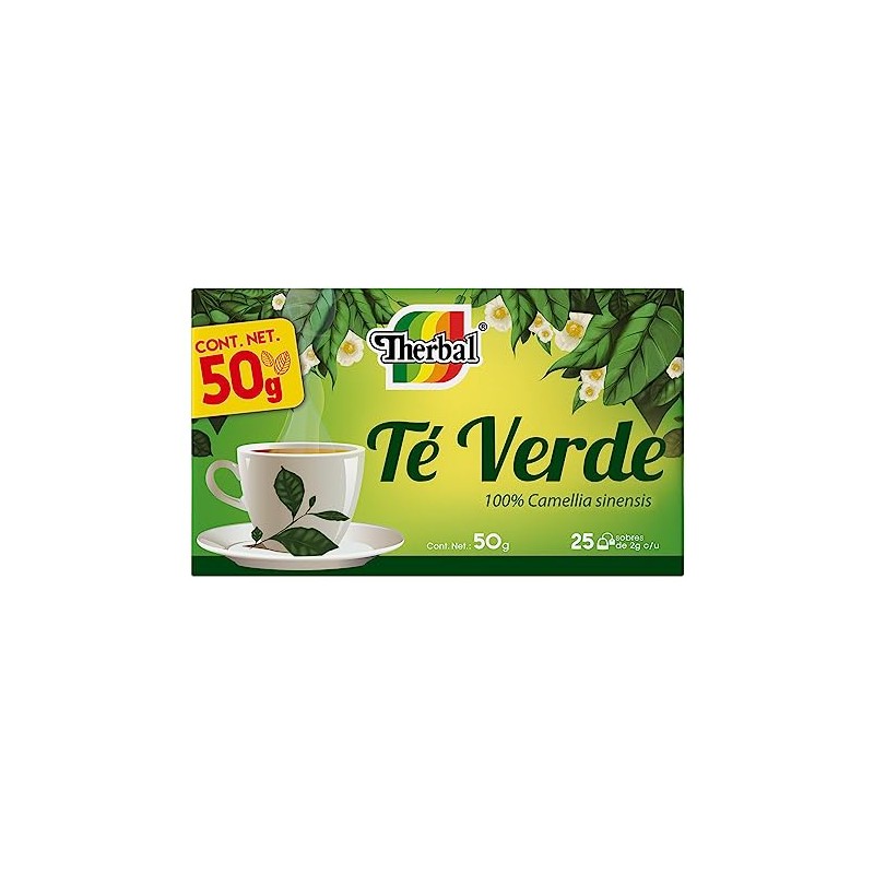 Therbal Té Verde 25 Saquitos