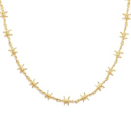 The Barb Wire Choker (Danielle Guizio X The M Jewelers) - METAL: SILVER VERMEIL