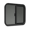 ToughGrade Horizontal Sliding Black RV Window 30" X 20" X