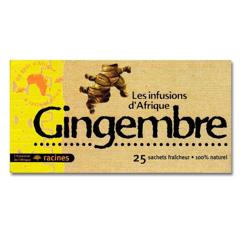 100% Natural Ginger Tea: Set of 3 Ginger Infusion Boxes