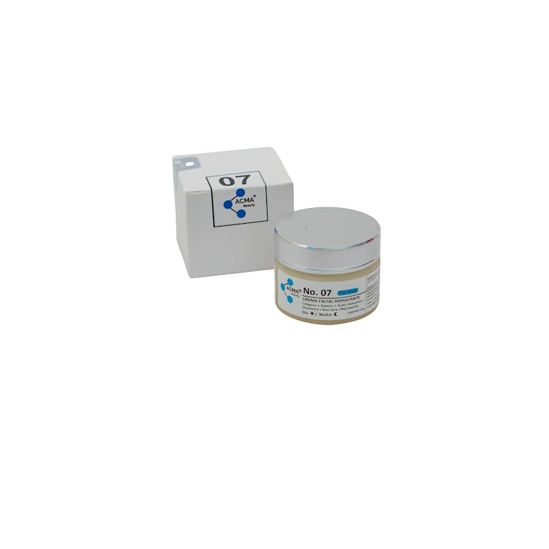 07 – Crema Hidratante para Hombre con Colágeno, Elastina, Ácido