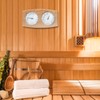 2 In-1 Wood Thermo Hygrometer Thermometer Hygrometer Sauna Room Steam
