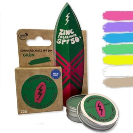 Barreltopia Surf SunStick Sun Cream SPF 50 + Premium Zinc Oxide Sunscreen Face and Lips