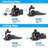 FORZEEY Trailer Lock only for 2-5/16" Ball Coupler Heavy Duty