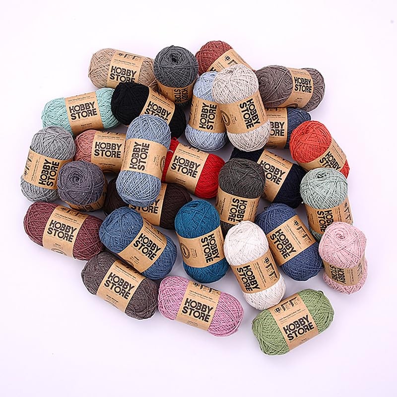 Hobby Store Recycled Cotton Yarn – Eco-Friendly Recycled Cotton Blend