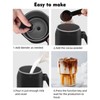 Electric Milk Frother Cooker for Frothing 4-in-1 Milk Steamer with