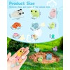 Piemow 160 Pcs Mini Resin Animals Kit - Luminous Tiny