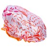 Beaupretty Gorro De Ducha Extra Grande De Satén Doble Capa