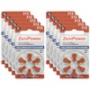 Zenipower Hearing Aid Batteries, Size 312 (60 Batteries)