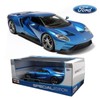 Maisto 1:18 2017 Ford GT Blue Diecast Model Car Kidult