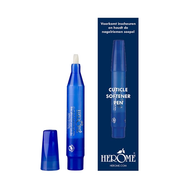Herome Soft Cuticle Softener Pen - Nourishing Oil for Cracked Cuticle Softener Pen nourishes and softens cuticles - 4ml