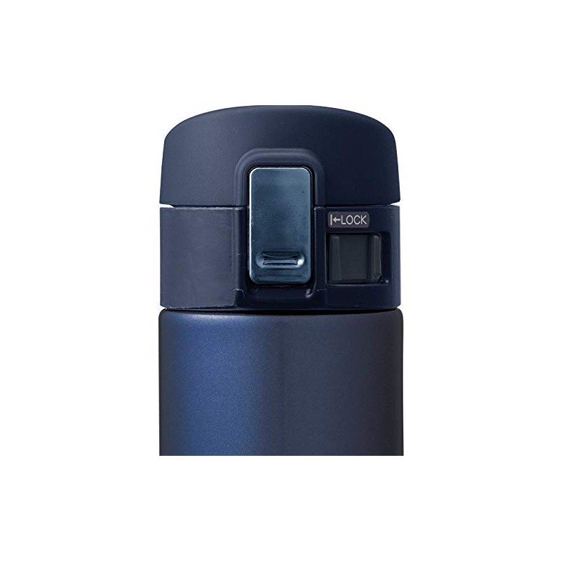 Zojirushi SM-KHE48AG Vaso de acero inoxidable, 0.48 L, azul ahumado