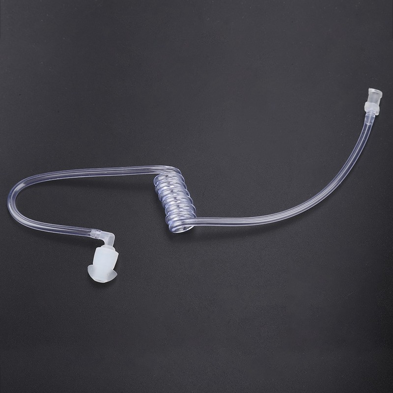 10PCS Replacement Acoustic Coil Tube for Walkie Talkie Earpieces and