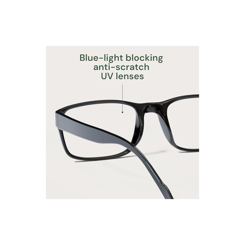 Gaoye - Blue-Light Filter, UV Protection - Readers with Rectangle