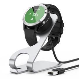 Garmin Charging Dock Charger for Garmin Vivoactive 6/5/4/3 ForeAthlete 630J 35J 645 Music/Approach G10 S20J /Forerunner 35 630 645 Music 735XT