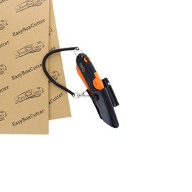Modern Box Cutter for Retail Use - High productivity and unique features with 100% guaranttee (1500 Series, Orange)