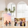 SHZYGQ 3 Pack (5×7) - Acrylic Picture Frames Clear Picture