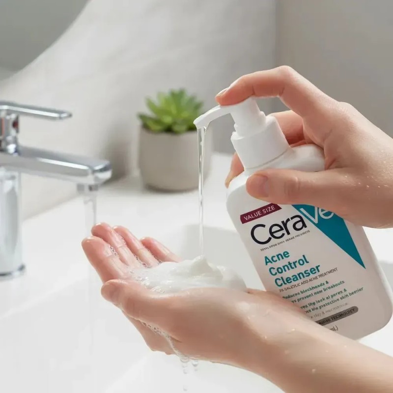 Cerave Limpiador Acne Control 236ml 12+ Piel Grasa
