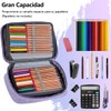 HONGHCL Bolsa Lápices - 72 Ranuras Estuche para Lapices de