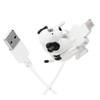 HOMSFOU 4pcs Creative Puppy Charging Cable Portable Dog Phone Watch