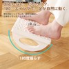 フットレスト デスク下 足置き台 机の下 高さ 角度 調整 足ツボ マッサージローラー 180°スウィング