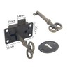 WENHUAZAI QJSE Cabinet Door Lock with Key, Acrylic