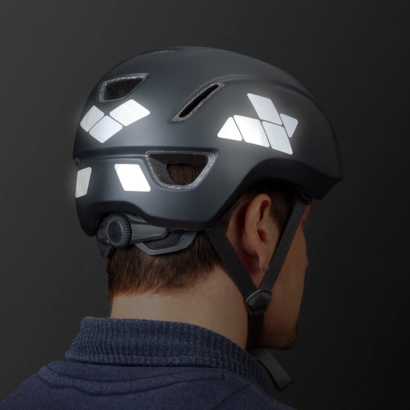 Luxshield Reflector Sticker Set - Diamond Large - for Bicycle,