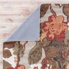 Jaipur Living Petal Pusher Hand-Tufted Floral & Leaves Brown Area