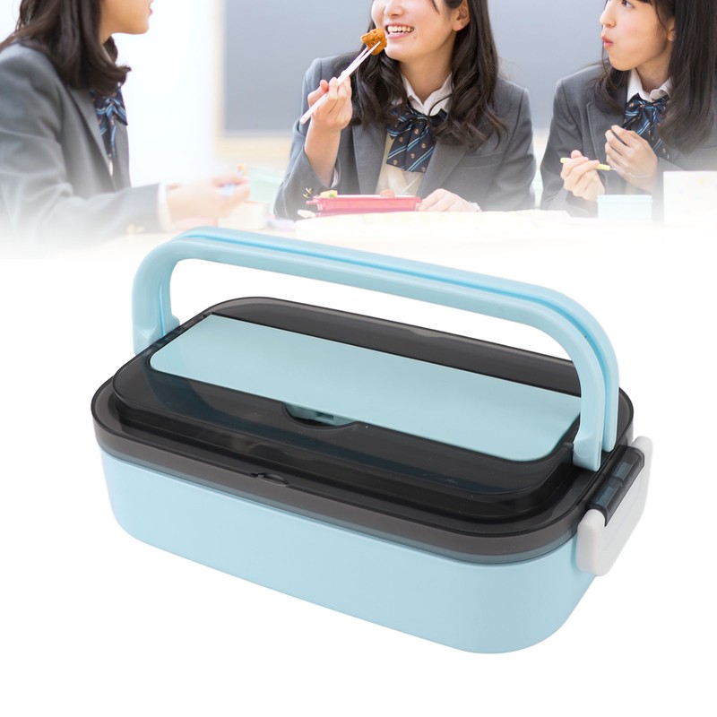 304 Stainless Steel Bento Box Adult Lunch Box Single Layer