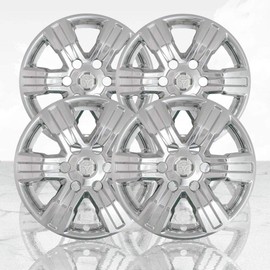 Auto Reflections Set of 4 17" 6 Spoke Front and Rear Wheel Skins for Ford Ranger 2019-2021 - Chrome