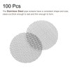 sourcing map Pipe Screen Stainless Steel Screens, 5/8 Inch (15.8mm)