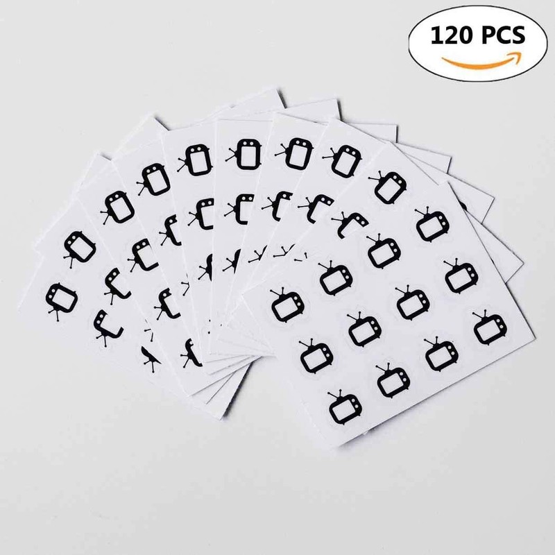 Yoga Script Planner Stickers, 120 Clear Reminder Labels Scrapbooking Crafting