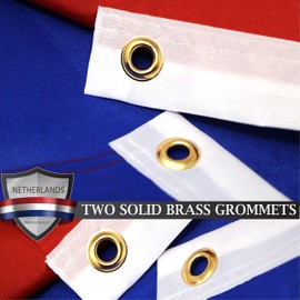 G128 – Netherlands (Dutch) Flag | 3x5 feet | Printed 150D – Indoor/Outdoor, Vibrant Colors, Brass Grommets, Quality Polyester, US USA Flag, Much Thicker More Durable Than 100D 75D Polyester