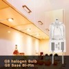 YBEK G8 Halogen Light Bulbs 20W 120V Under Cabinet Lighting