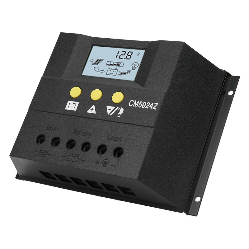 Solar Charge Controller PWM Charger Regulator with Temperature Sensor CM5024