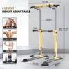 Z ZHICHI Pull Up Dip Station For Home Gym Strength